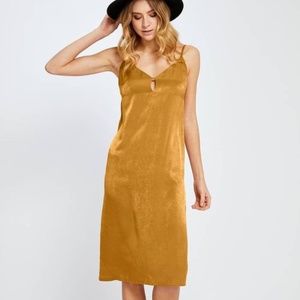 Gentle Fawn Jenica Antique Gold Dress NWT